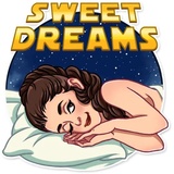 Princess Leia WhatsApp Sticker #12