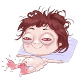 Prywinko chibi WhatsApp Sticker #28