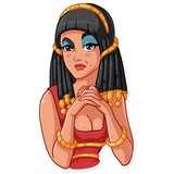Cleopatra WhatsApp Sticker #20