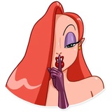Jessica Rabbit WhatsApp Sticker #11