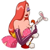 Jessica Rabbit WhatsApp Sticker #13
