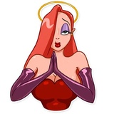 Jessica Rabbit WhatsApp Sticker #21