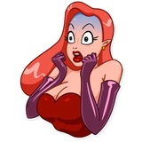 Jessica Rabbit WhatsApp Sticker #4