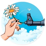 Resistance Girl WhatsApp Sticker #12