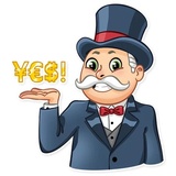 Monoply WhatsApp Sticker #12
