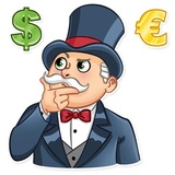 Monoply WhatsApp Sticker #22