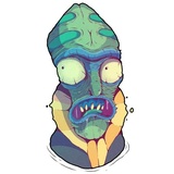 Rick & Morty Memes WhatsApp Sticker #4
