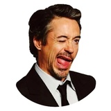 Robert Downey WhatsApp Sticker #5