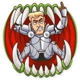 Romantic Knight WhatsApp Sticker #14
