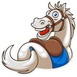 Romantic Knight WhatsApp Sticker #16