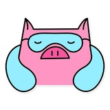 Russian Pig WhatsApp Sticker #16