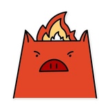Russian Pig WhatsApp Sticker #7