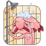 Sad Blobby WhatsApp Sticker #20