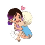 Sam and Sally WhatsApp Sticker #24