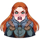Sansa Stark WhatsApp Sticker #21