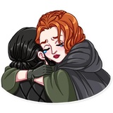 Sansa Stark WhatsApp Sticker #22