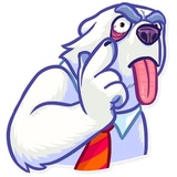 Polar Bear WhatsApp Sticker #26