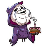 Scream WhatsApp Sticker #18