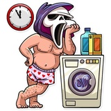 Scream WhatsApp Sticker #19