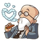 Sigmund Freud WhatsApp Sticker #2