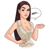 Monica WhatsApp Sticker #11
