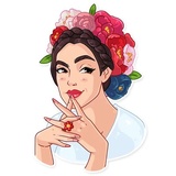 Monica WhatsApp Sticker #15