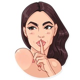 Monica WhatsApp Sticker #9