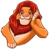 Simba WhatsApp Sticker #6