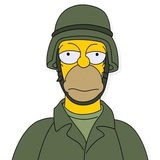 Simpsons characters WhatsApp Sticker #13