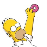 Simpsons characters WhatsApp Sticker #26