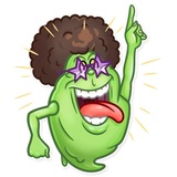 Slimer WhatsApp Sticker #11