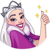 The Snow Queen WhatsApp Sticker #3