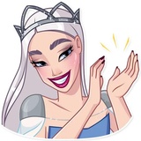 The Snow Queen WhatsApp Sticker #9