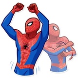 Into the spider-Verse WhatsApp Sticker #23