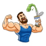 Sport Guy WhatsApp Sticker #11