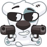 Spotty WhatsApp Sticker #11