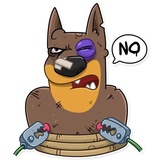 Dobie the Spy WhatsApp Sticker #23