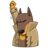Dobie the Spy WhatsApp Sticker #4