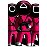 Squid game fanart WhatsApp Sticker #3