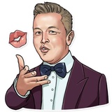 Elon Musk WhatsApp Sticker #2