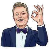 Elon Musk WhatsApp Sticker #7