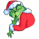 Grinch WhatsApp Sticker #15