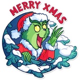Grinch WhatsApp Sticker #6