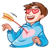 Love Story WhatsApp Sticker #10