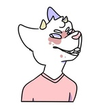 Strange Cat WhatsApp Sticker #12