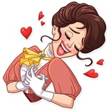Such a Lady WhatsApp Sticker #9