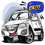 Cars WhatsApp Sticker #8