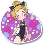 TargetGirl WhatsApp Sticker #2