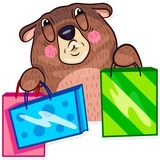 Honey Bear WhatsApp Sticker #17