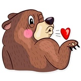 Honey Bear WhatsApp Sticker #2